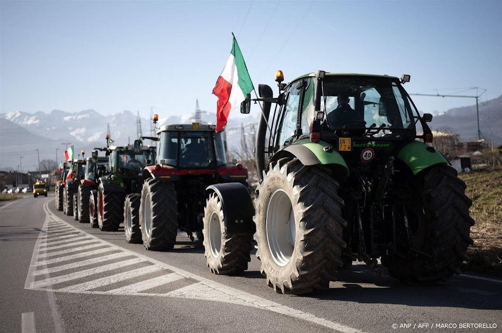Boeren blokkeren ook wegen in Griekenland en Italië