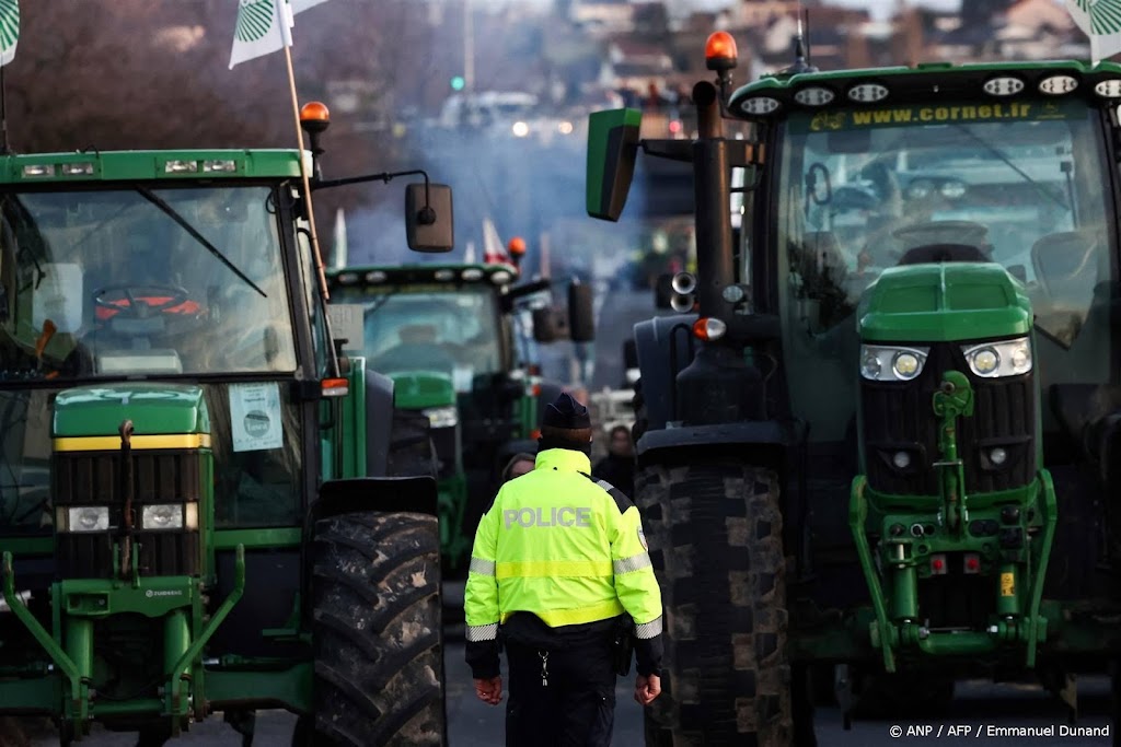 Franse politie pakt tientallen betogers op bij boerenprotesten