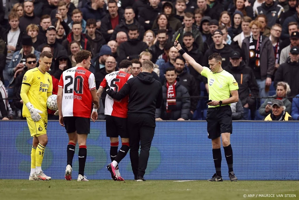 Feyenoorder Hartman valt opnieuw uit met blessure