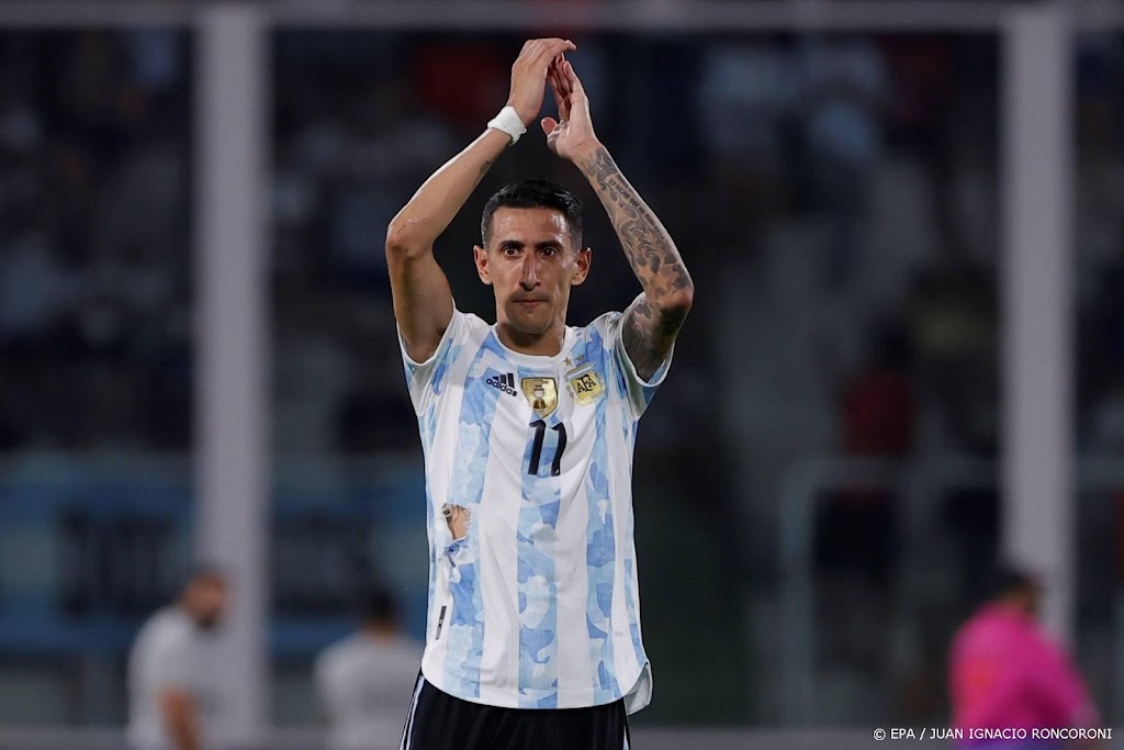 Di Maria kondigt afscheid Argentijns voetbalelftal aan