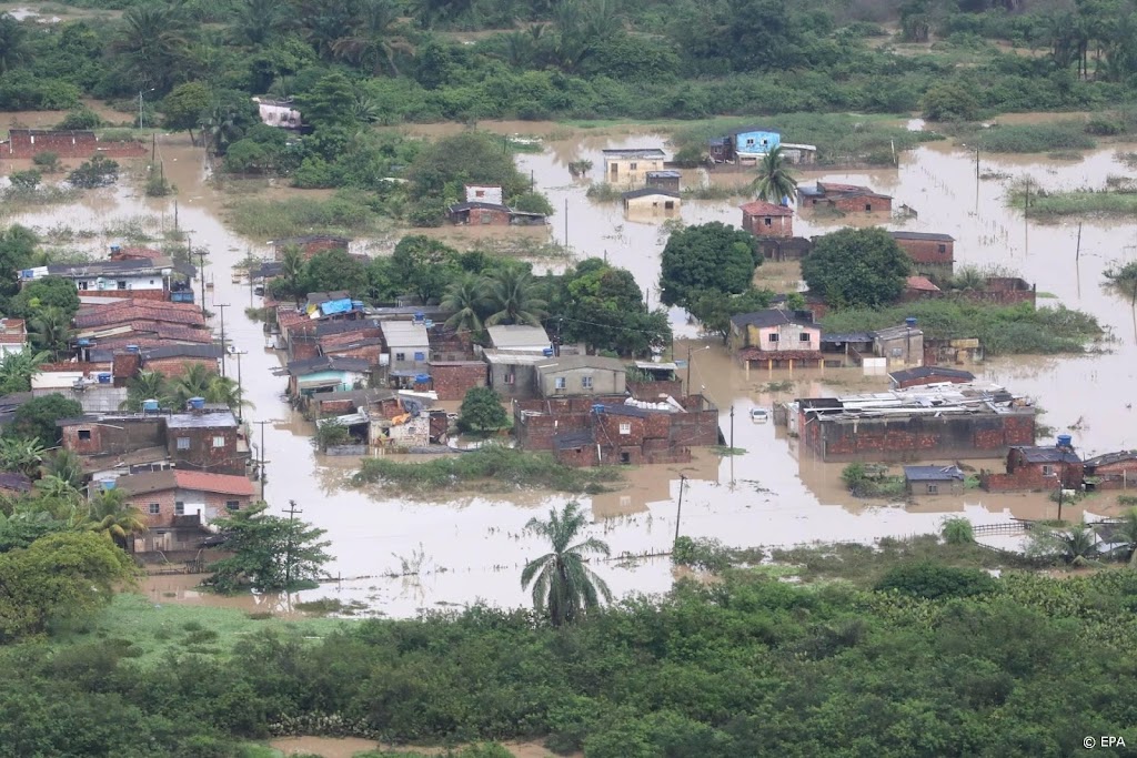Zeker honderd doden door noodweer in Brazilië