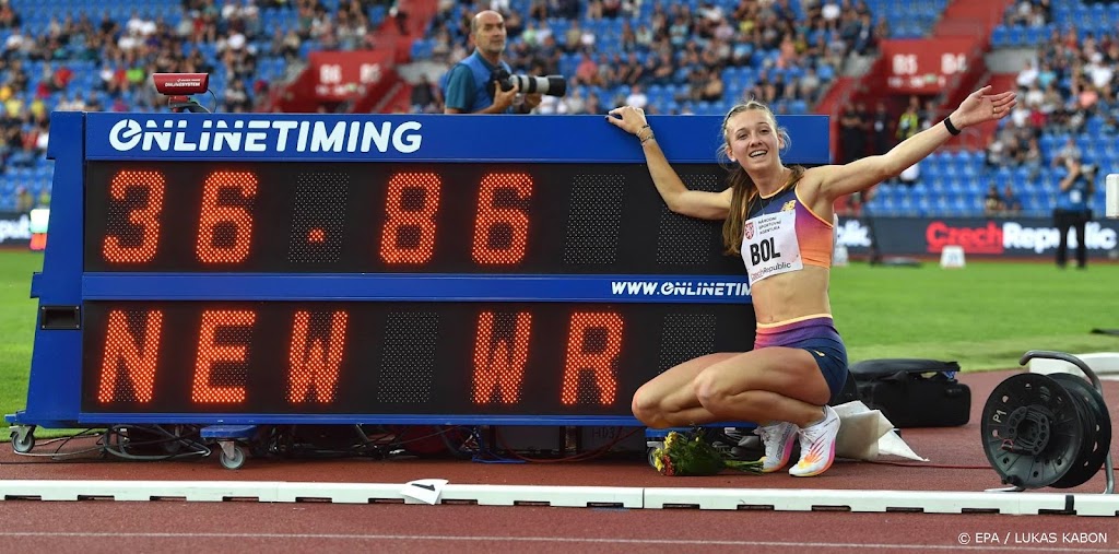 Bol loopt wereldrecord op incourante 300 meter horden