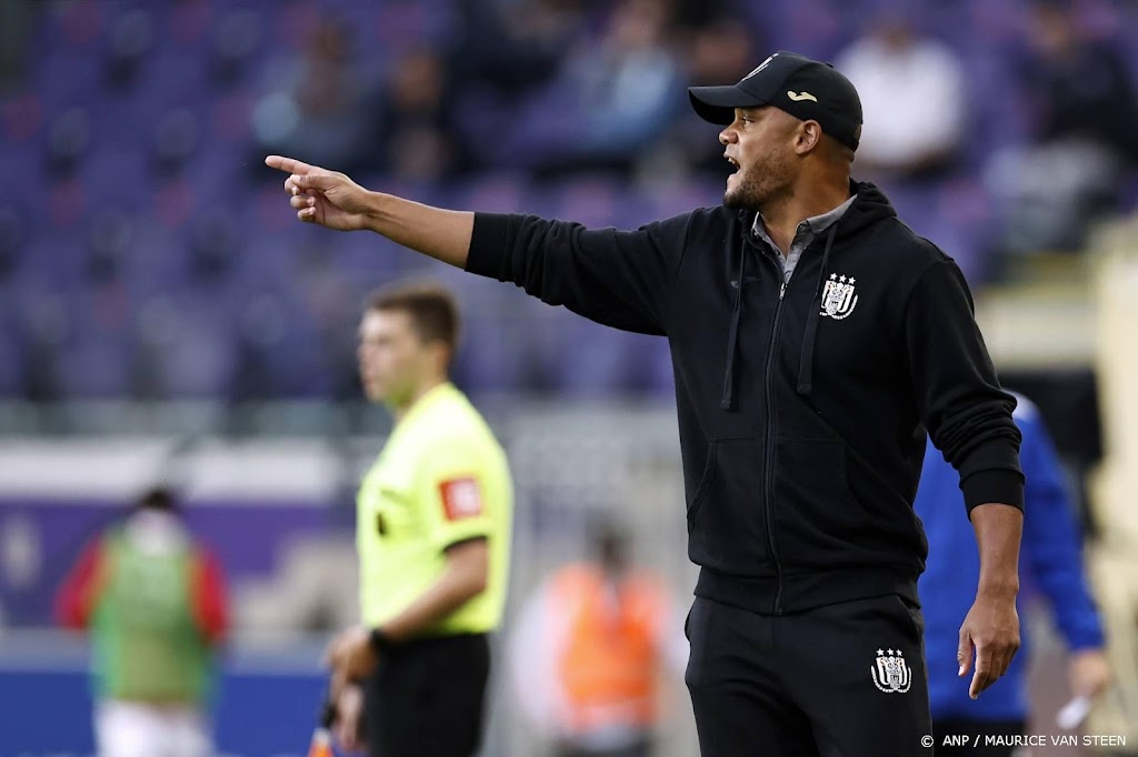 Anderlecht stelt in Belgische competitie opnieuw teleur