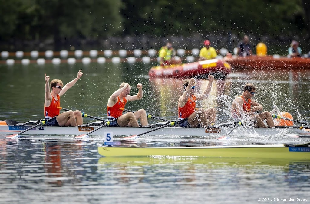 Roeiers dubbelvier bezorgen TeamNL met goud eerste medaille