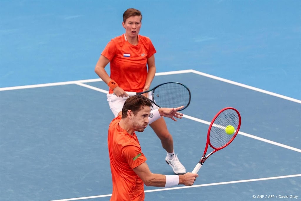 Medailledroom Koolhof en Schuurs in leven na zege in kwartfinale