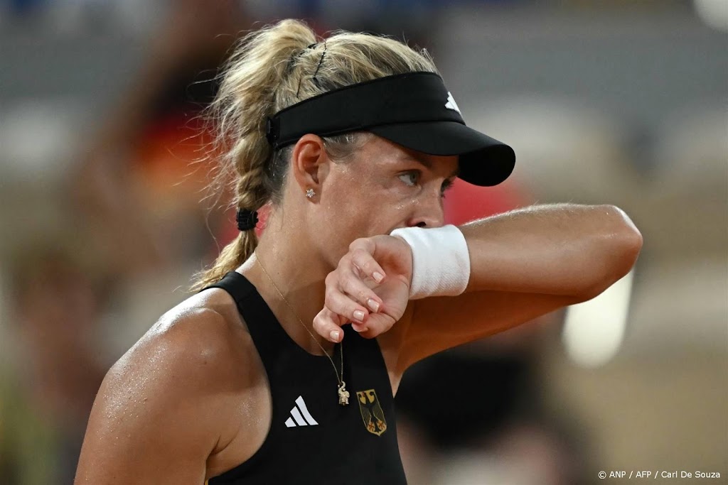 Tenniscarrière Kerber voorbij na nederlaag op Spelen