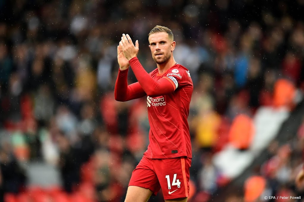 Aanvoerder Henderson langer bij Liverpool