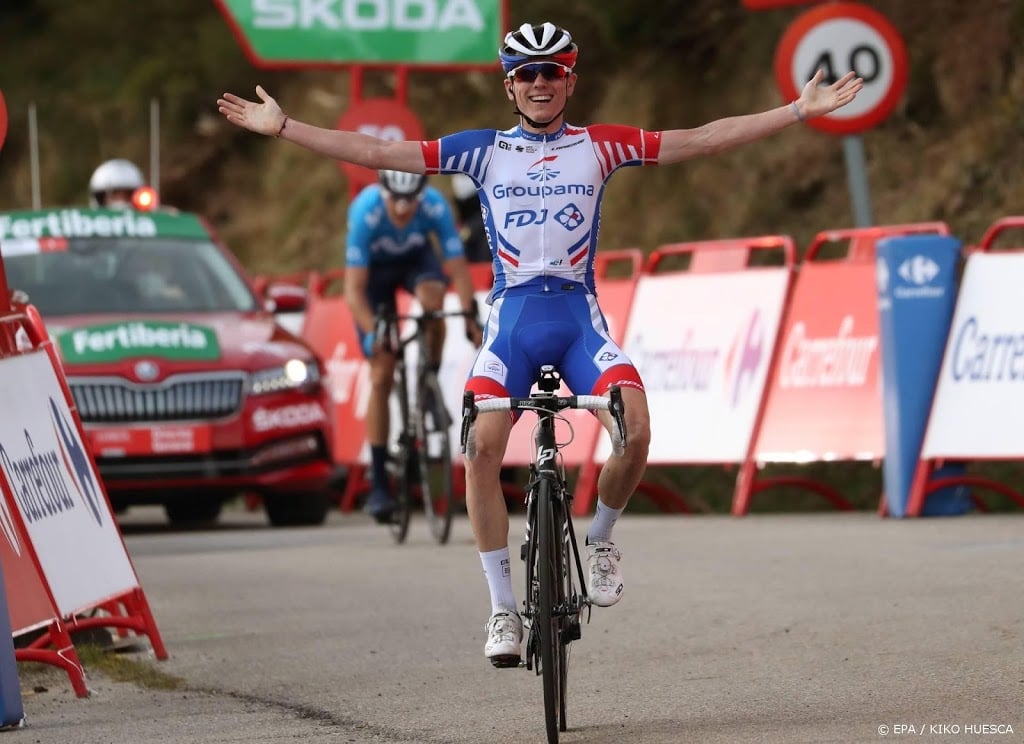 Fransman Gaudu wint bergop in Ronde van Spanje