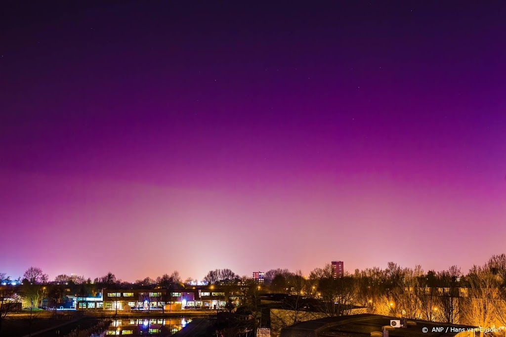 Noorderlicht in Nederland waargenomen