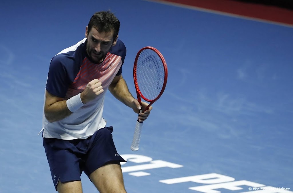 Tennisser Cilic wint toernooi in Sint-Petersburg