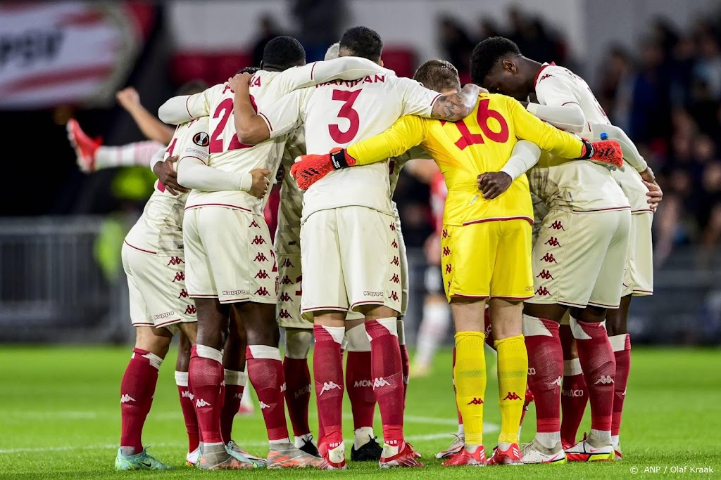 Pijnlijk verlies AS Monaco in aanloop naar duel met PSV