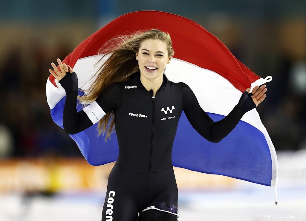 Schaatsster Leerdam haalt doel met winst op 1000 meter
