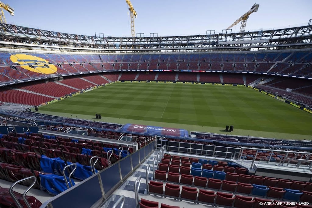 FC Barcelona keert terug in Camp Nou tijdens open training