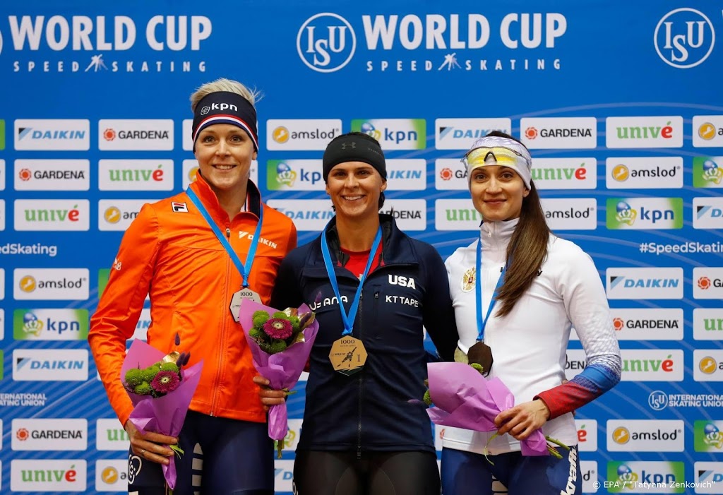 Zilver Ter Mors op 1000 meter in Minsk