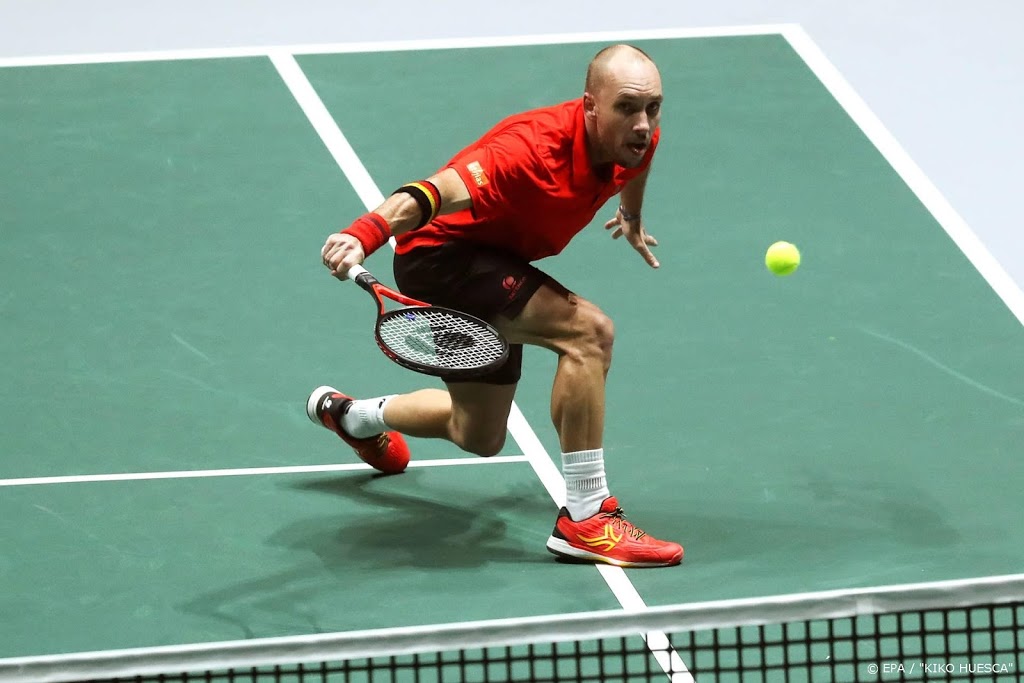 België opent Daviscup Finals met zege