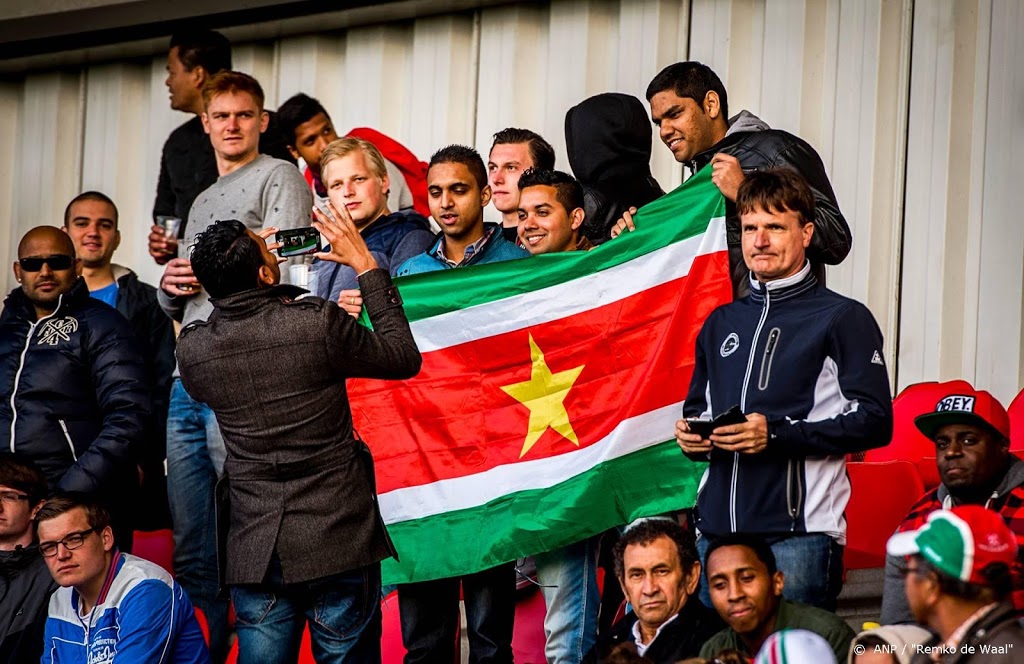 Voetbalteam Suriname geplaatst voor Gold Cup