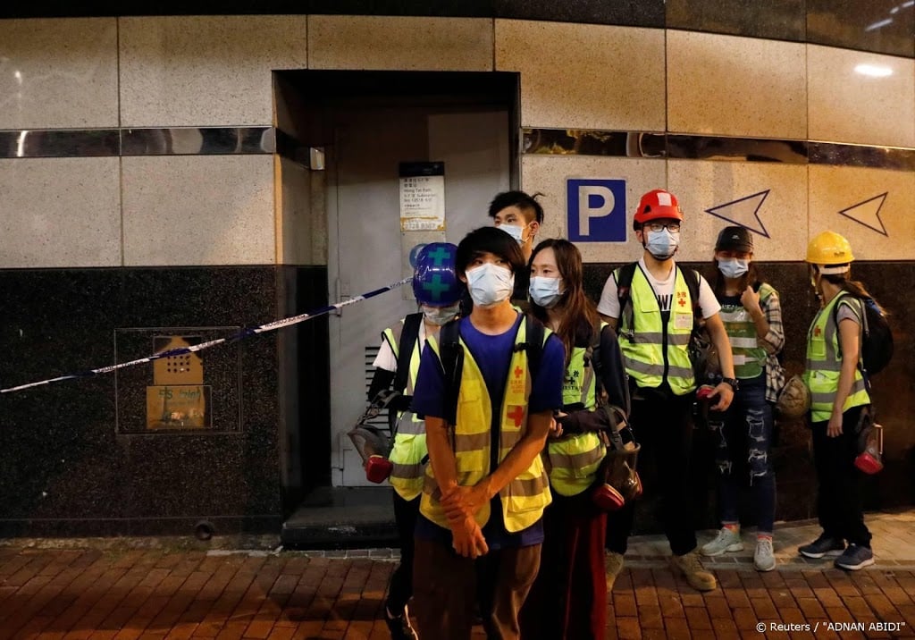 'Nog 100 betogers in universiteit Hongkong'