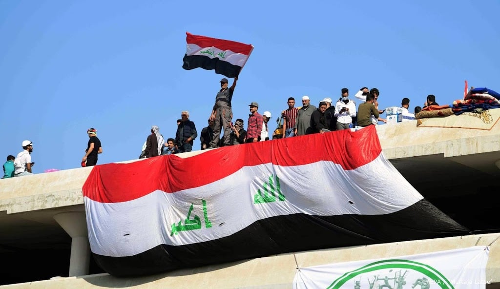 Demonstranten Irak blokkeren havens
