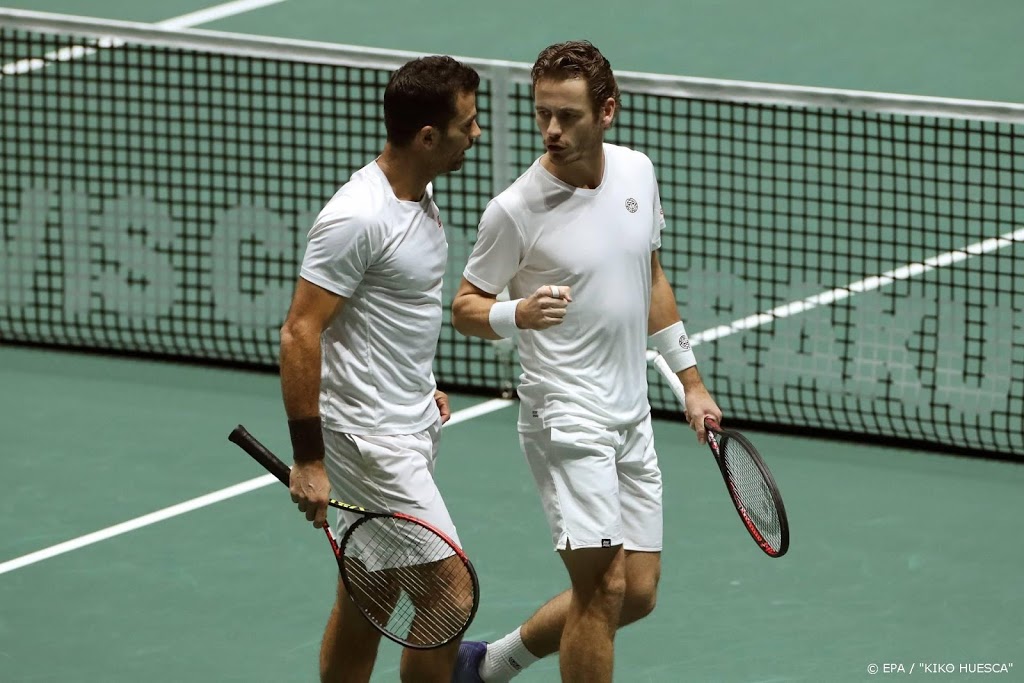 Tennissers uitgeschakeld in Daviscup