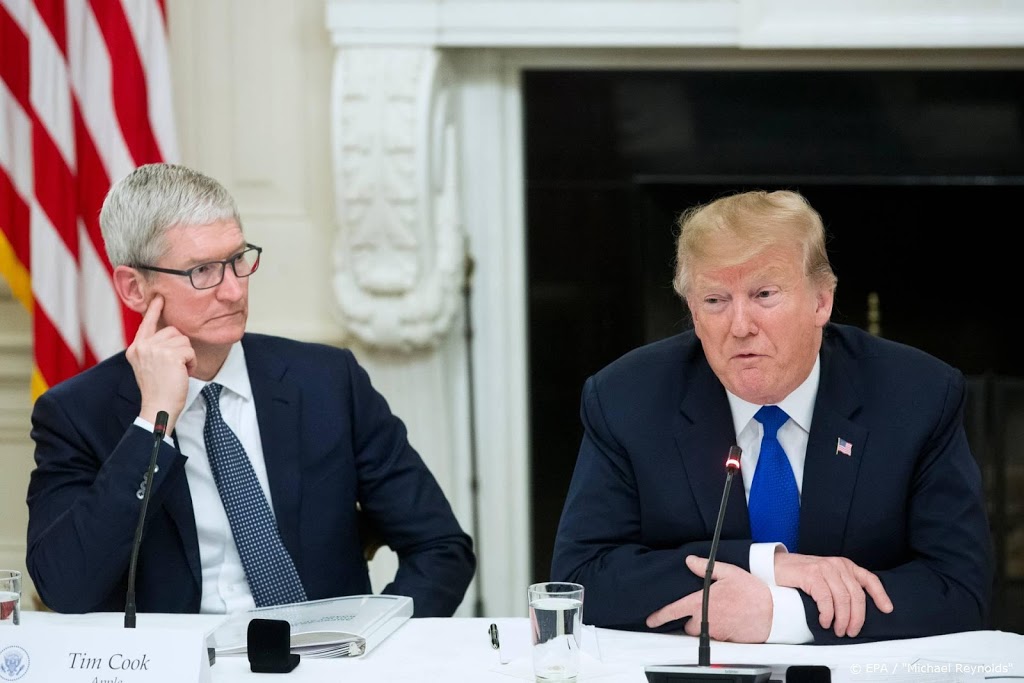 Trump wil 5G-netwerk van Apple in VS