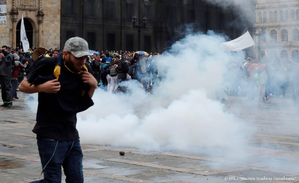 Avondklok in Bogota op nieuwe protestdag