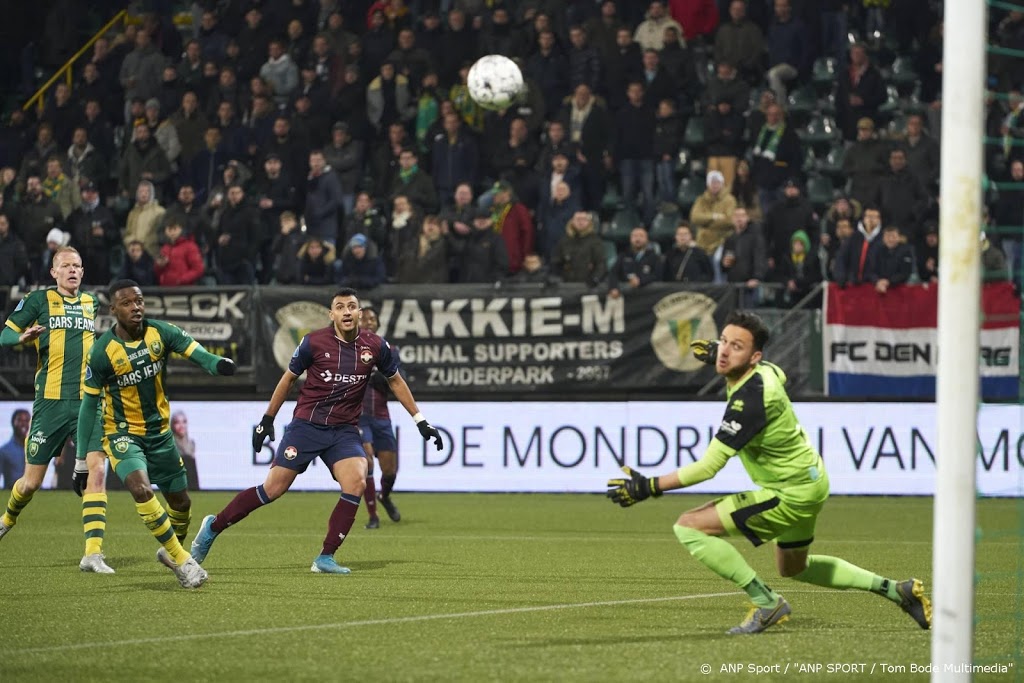 Goossens knalt ADO naar 3-3 tegen Willem II
