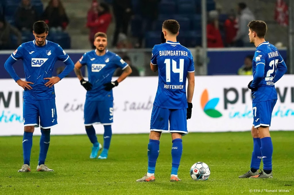 Hoffenheim mist kans op vierde plaats