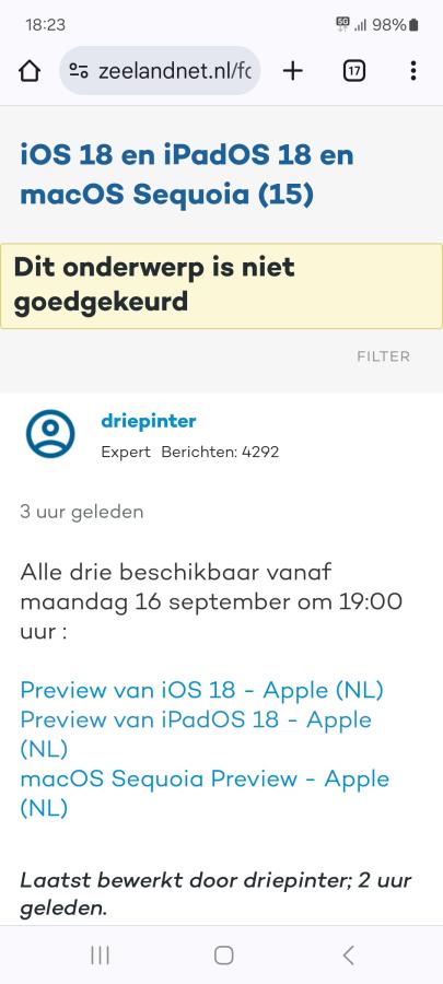 Klik op de afbeelding voor grotere versie

Naam: Screenshot_20240914_182320_Chrome.jpg
Bekeken: 415
Grootte: 42,7 Kb
ID: 309772