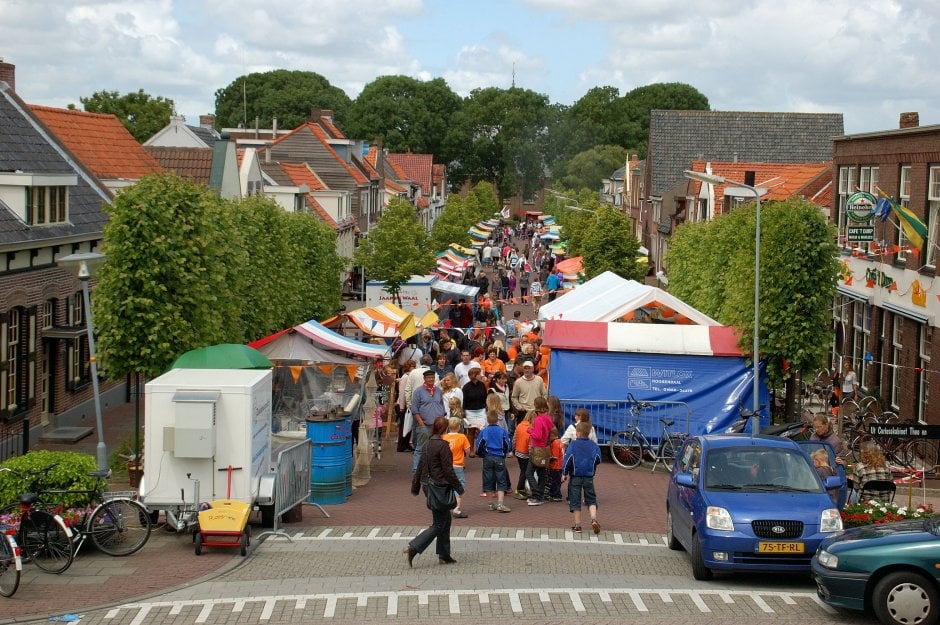 braderie Sint Philipsland Foto