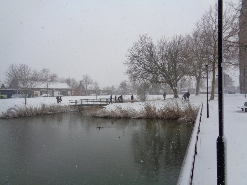 sneeuw december 2017 | ZeelandNet Foto