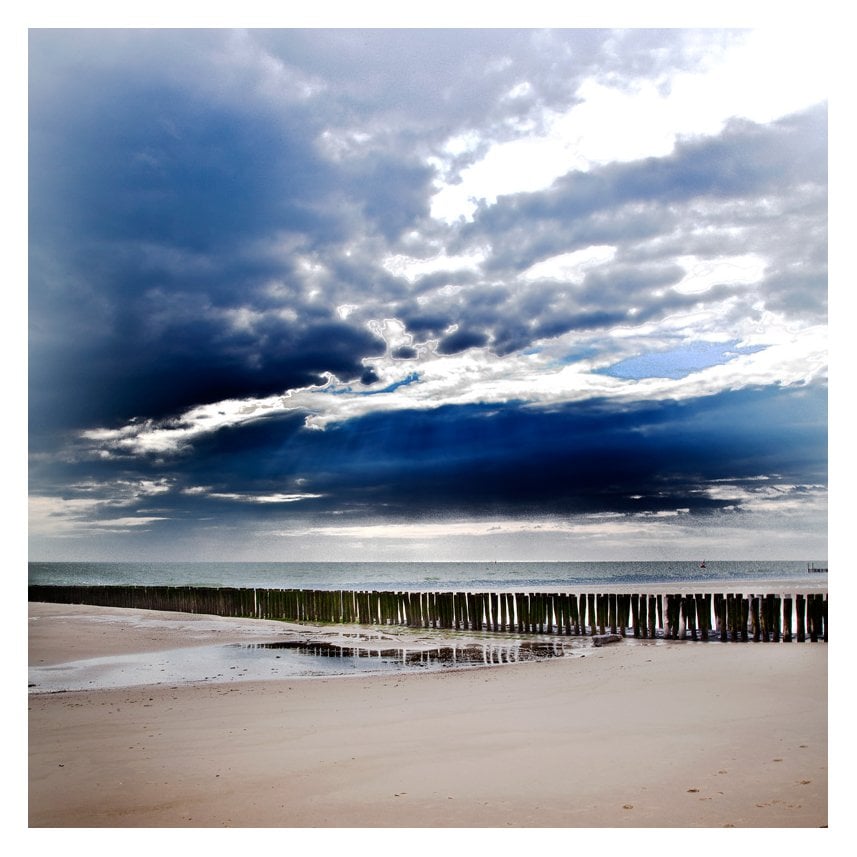 Hier aan de kust... Foto