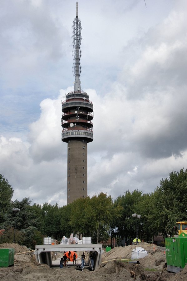 de tunnel Goes Noord Foto