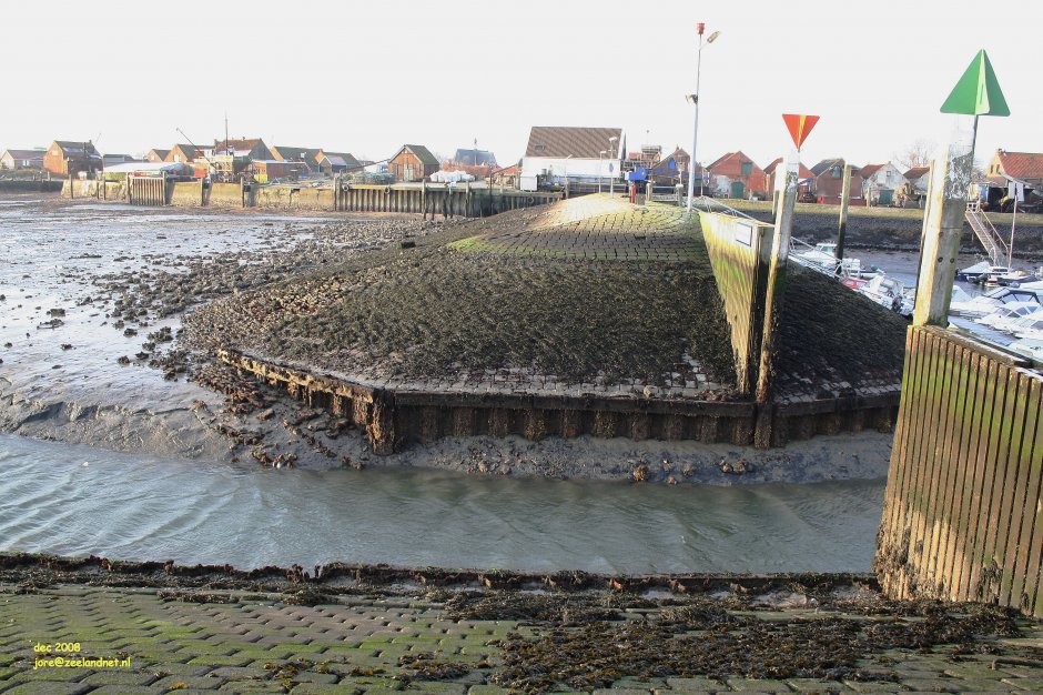 laag water Yerseke Foto