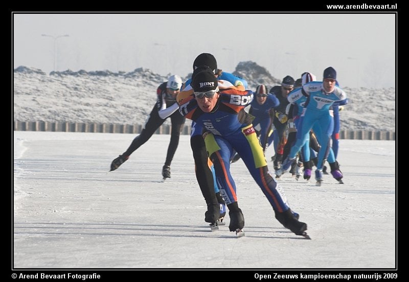 Open Zeeuws kampioenschap natuurijs | ZeelandNet Foto