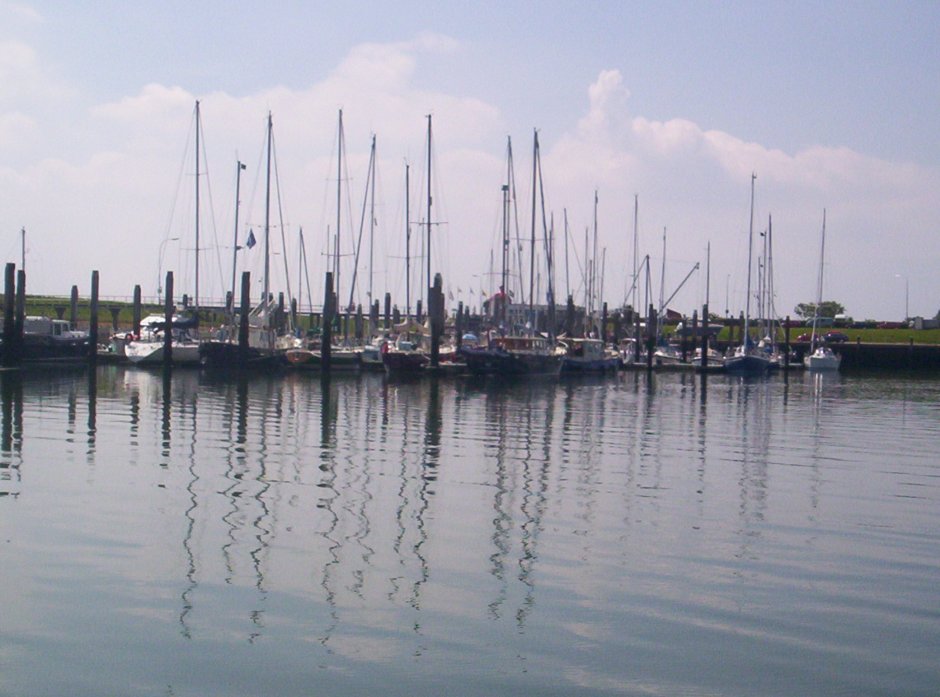Zicht op de haven. Foto Zicht op de haven. Foto