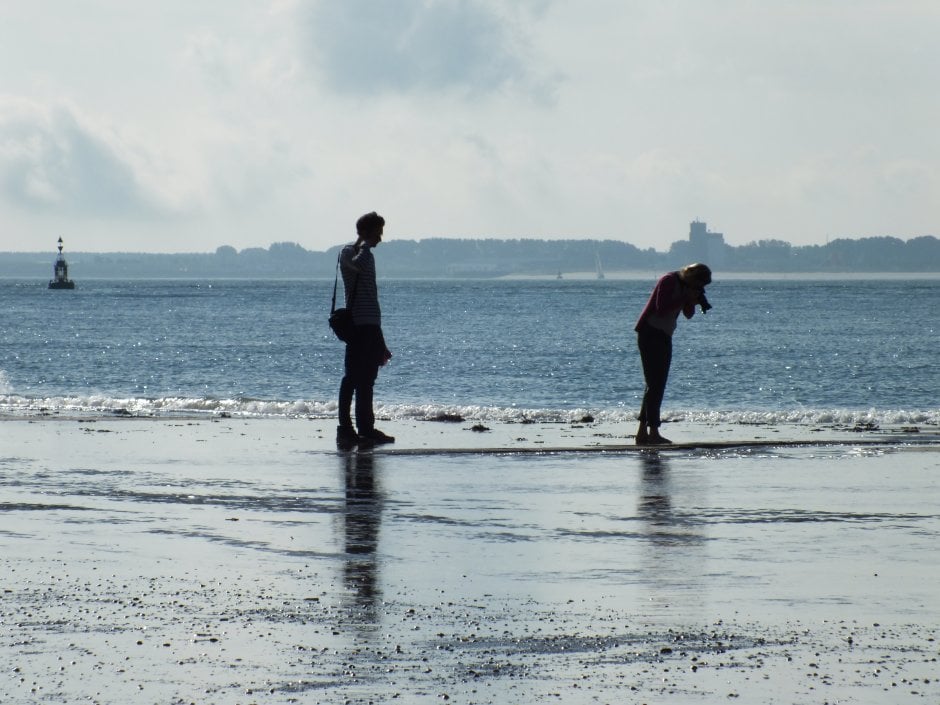 Hier aan de kust Foto
