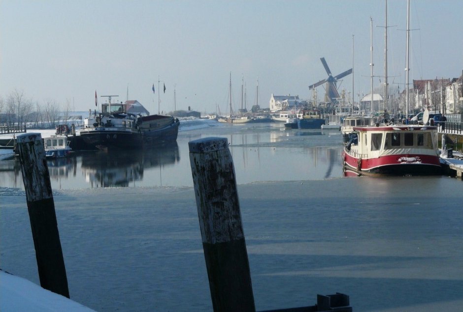 Zicht op de Haven Foto Zicht op de Haven Foto