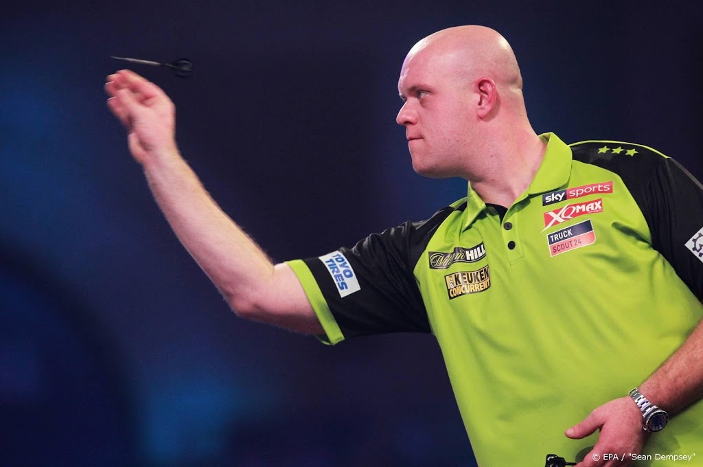 Darter Van Gerwen gaat voor vierde wereldtitel