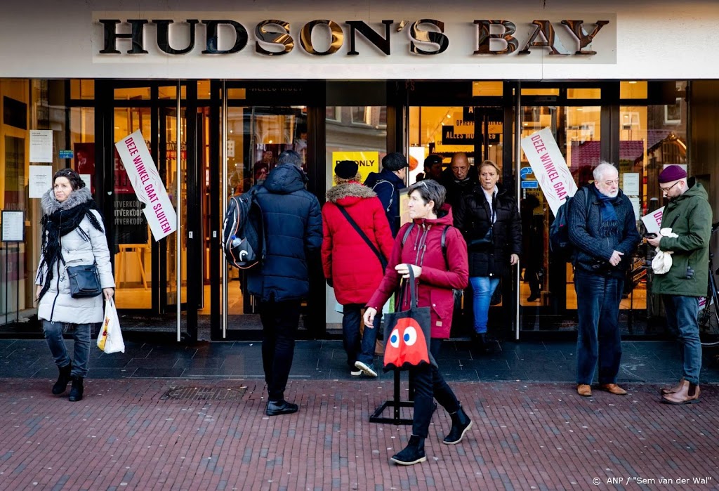 Rechtbank spreekt faillissement Hudson's Bay Nederland uit