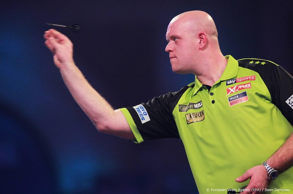 Darter Van Gerwen: het lukte voor geen meter