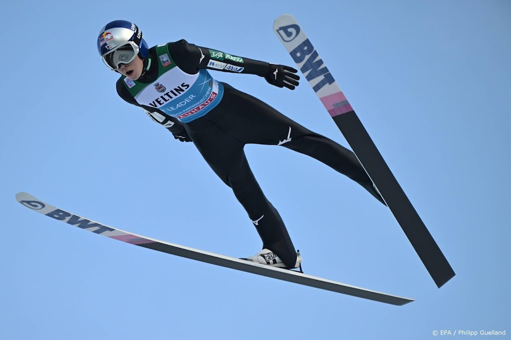 Skispringer Kobayashi ook de beste in Garmisch-Partenkirchen