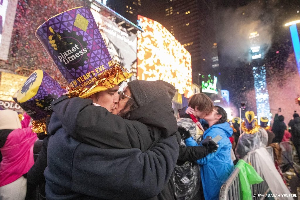 Ook nieuwjaar in New York met traditionele 'ball drop'