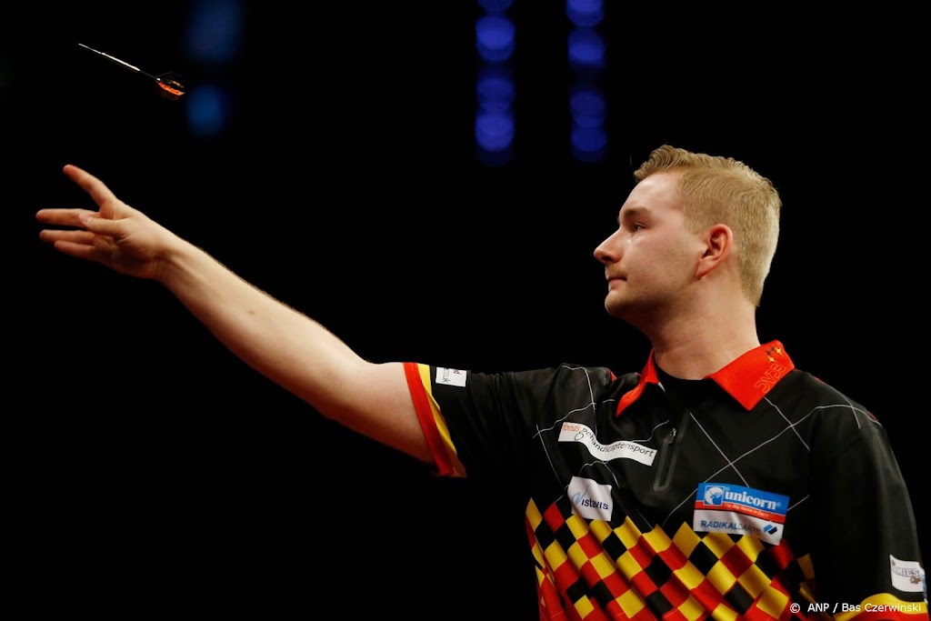 Van den Bergh eerste Belg in halve finales WK darts