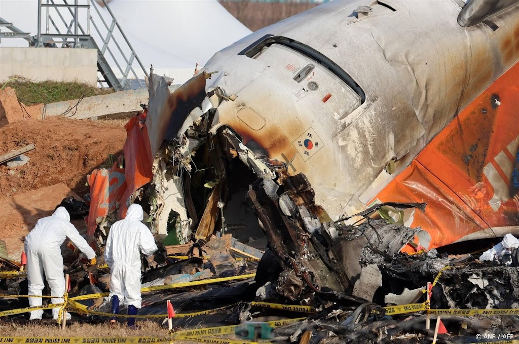 Zuid-Korea stuurt zwarte doos verongelukte Boeing naar VS