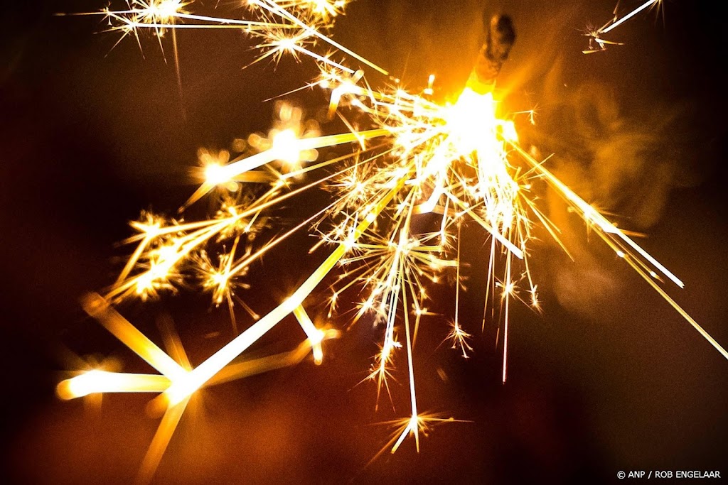 Veel smog tijdens vuurwerk, maar dit verwaaide door wind