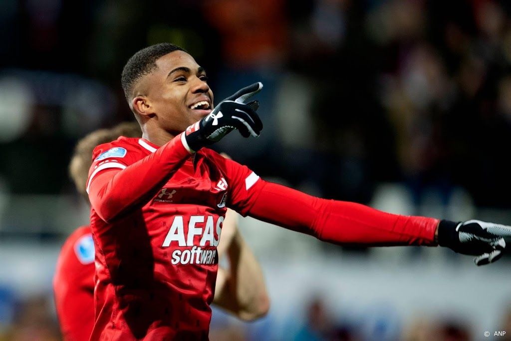 Topscorer Boadu ziet AZ tot het einde meestrijden om titel