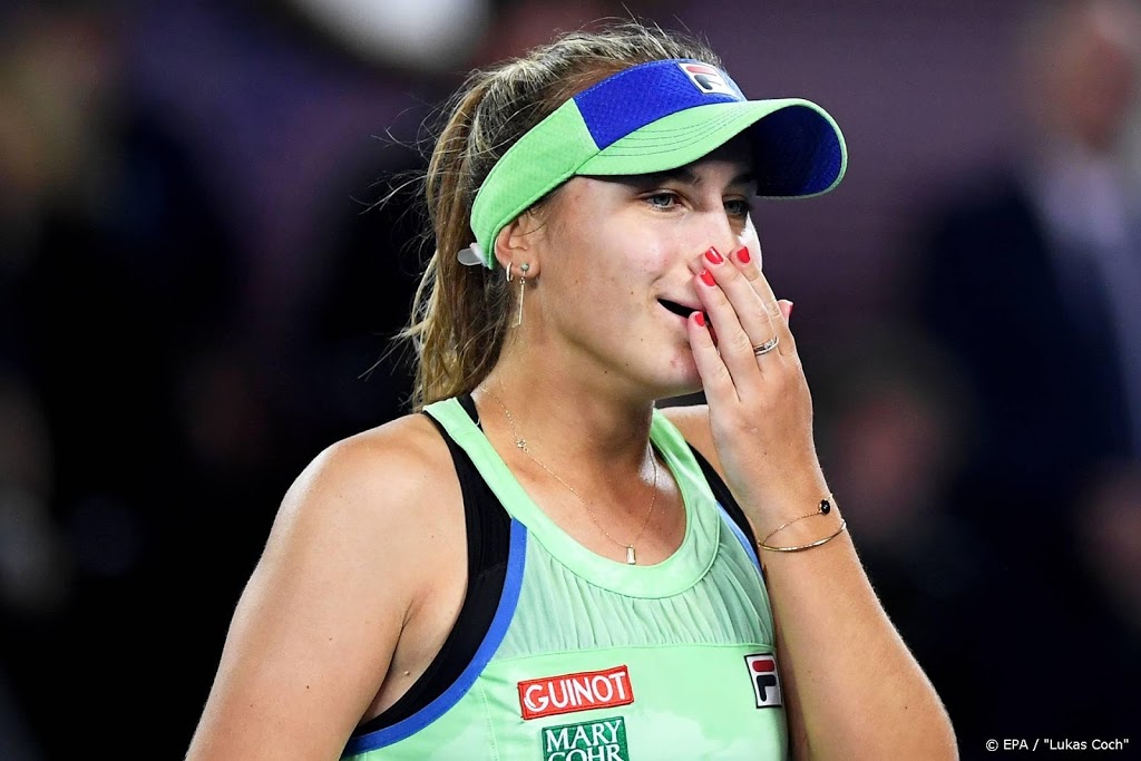 Tennisster Kenin ziet droom uitkomen in Melbourne