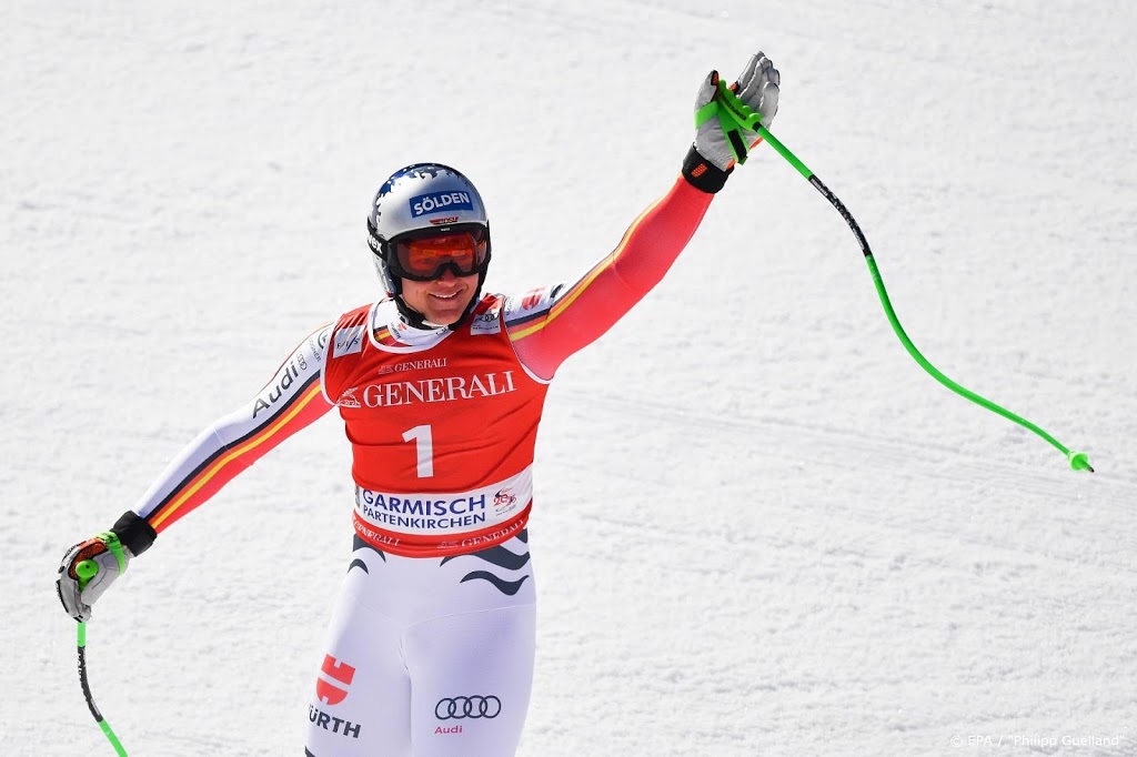Skiër Dressen viert Duitse zege in Garmisch-Partenkirchen