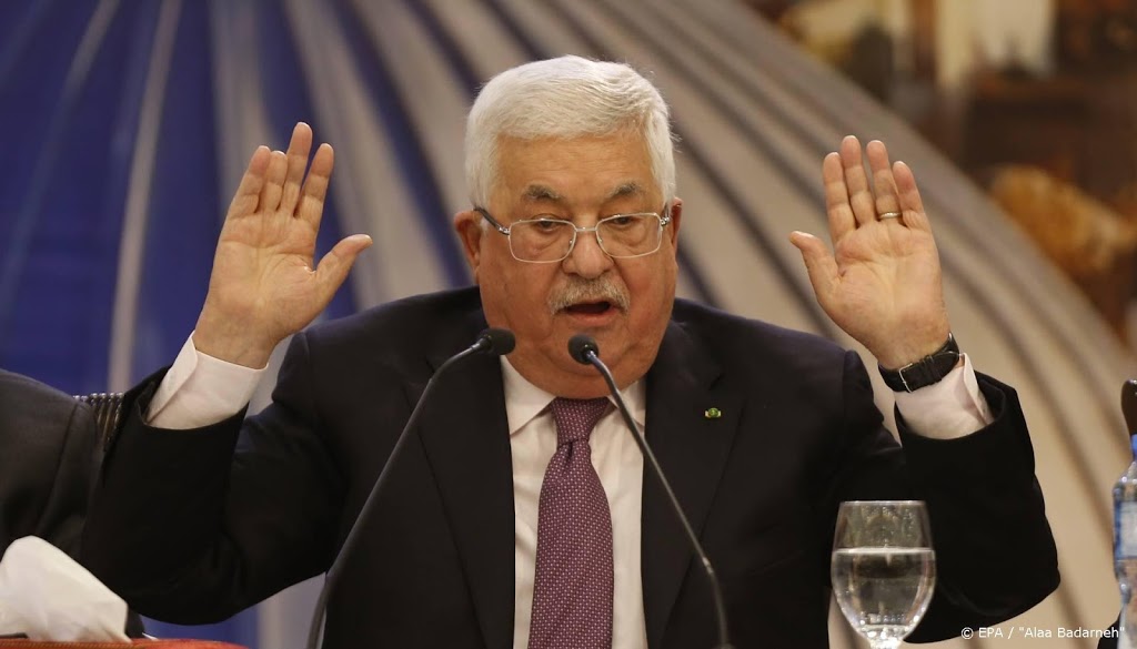 Abbas wil banden met VS en Israël verbreken