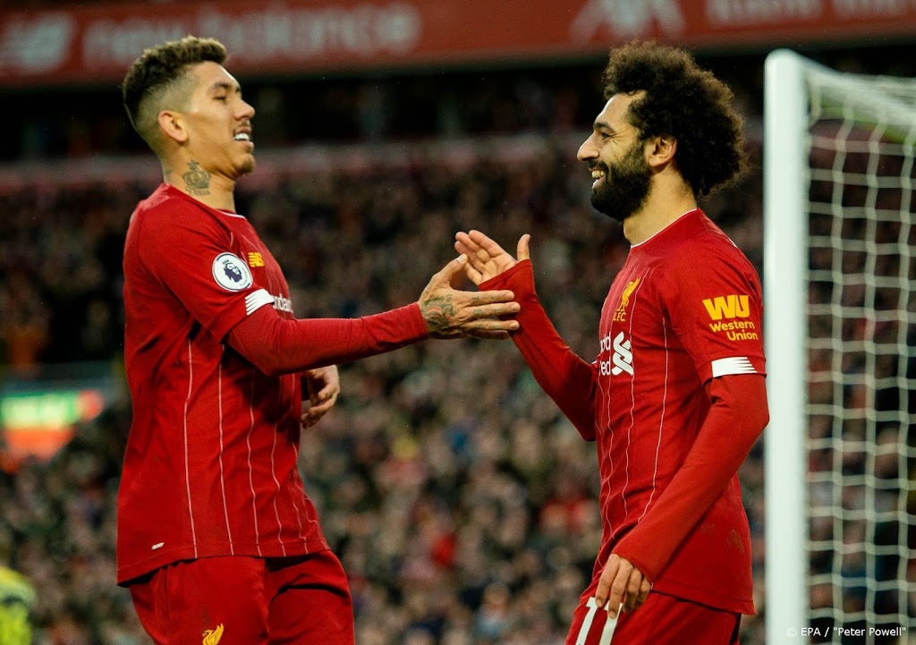 Liverpool in tweede helft met ruime cijfers langs Southampton